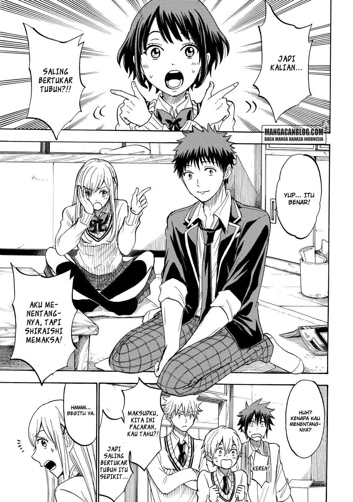 Yamada-kun to 7-nin no Majo Chapter 197 - halaman 3