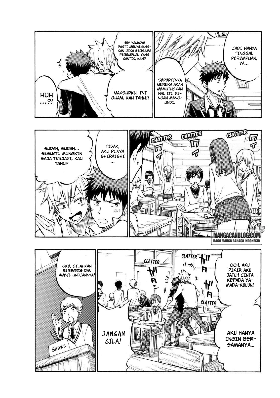 Yamada-kun to 7-nin no Majo Chapter 198 - halaman 9