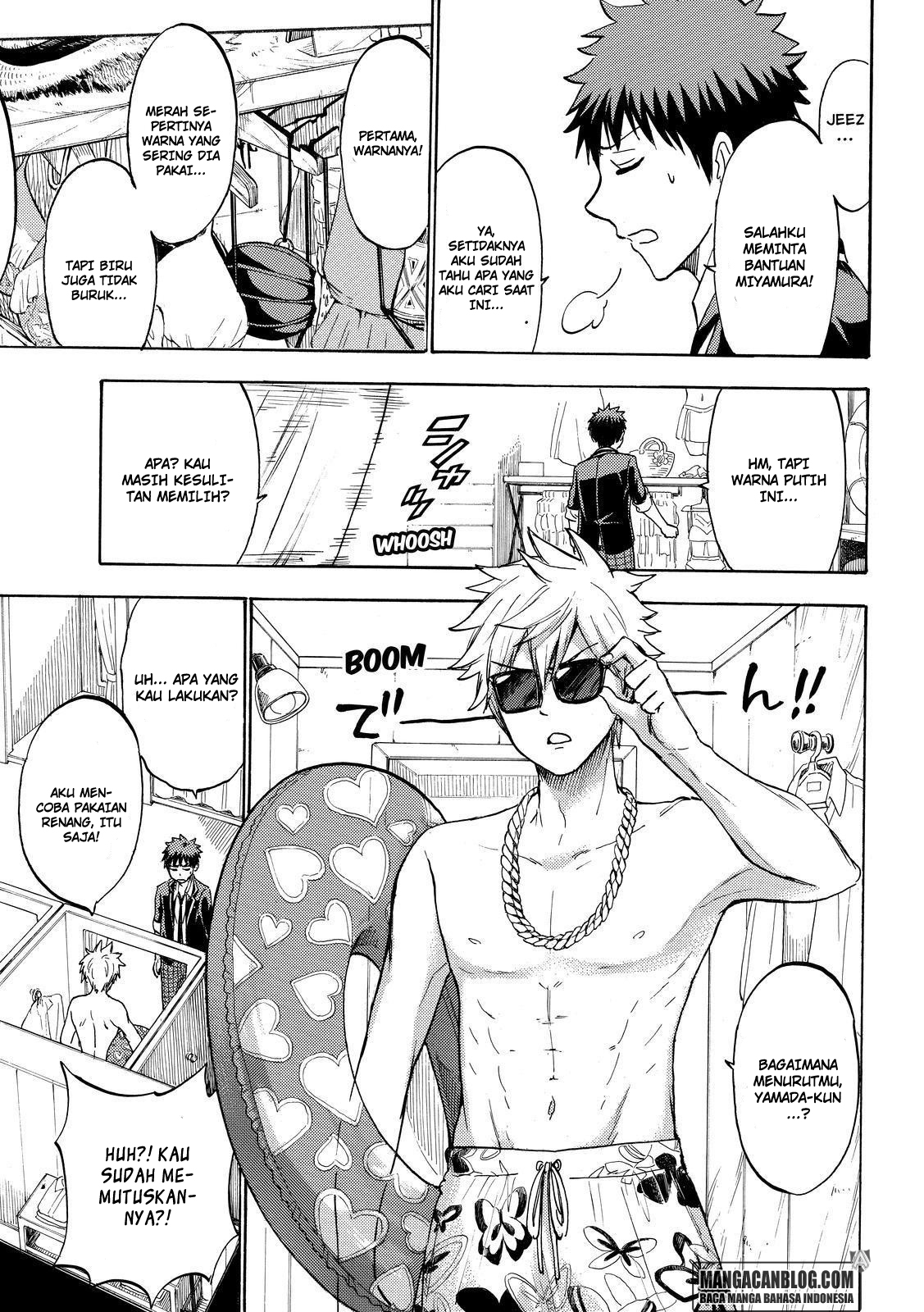 Yamada-kun to 7-nin no Majo Chapter 199 - halaman 13