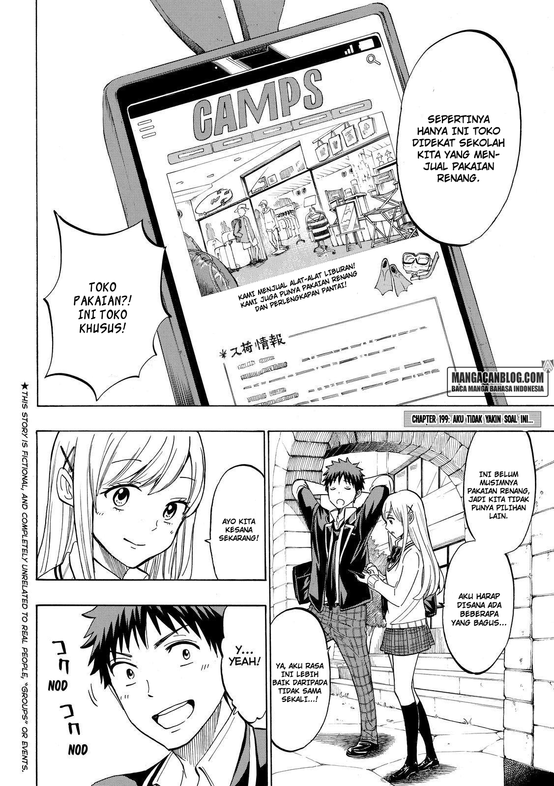 Yamada-kun to 7-nin no Majo Chapter 199 - halaman 2