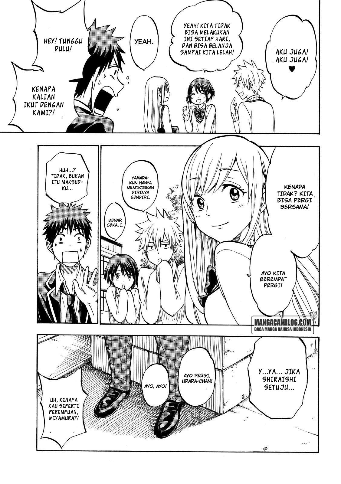 Yamada-kun to 7-nin no Majo Chapter 199 - halaman 5
