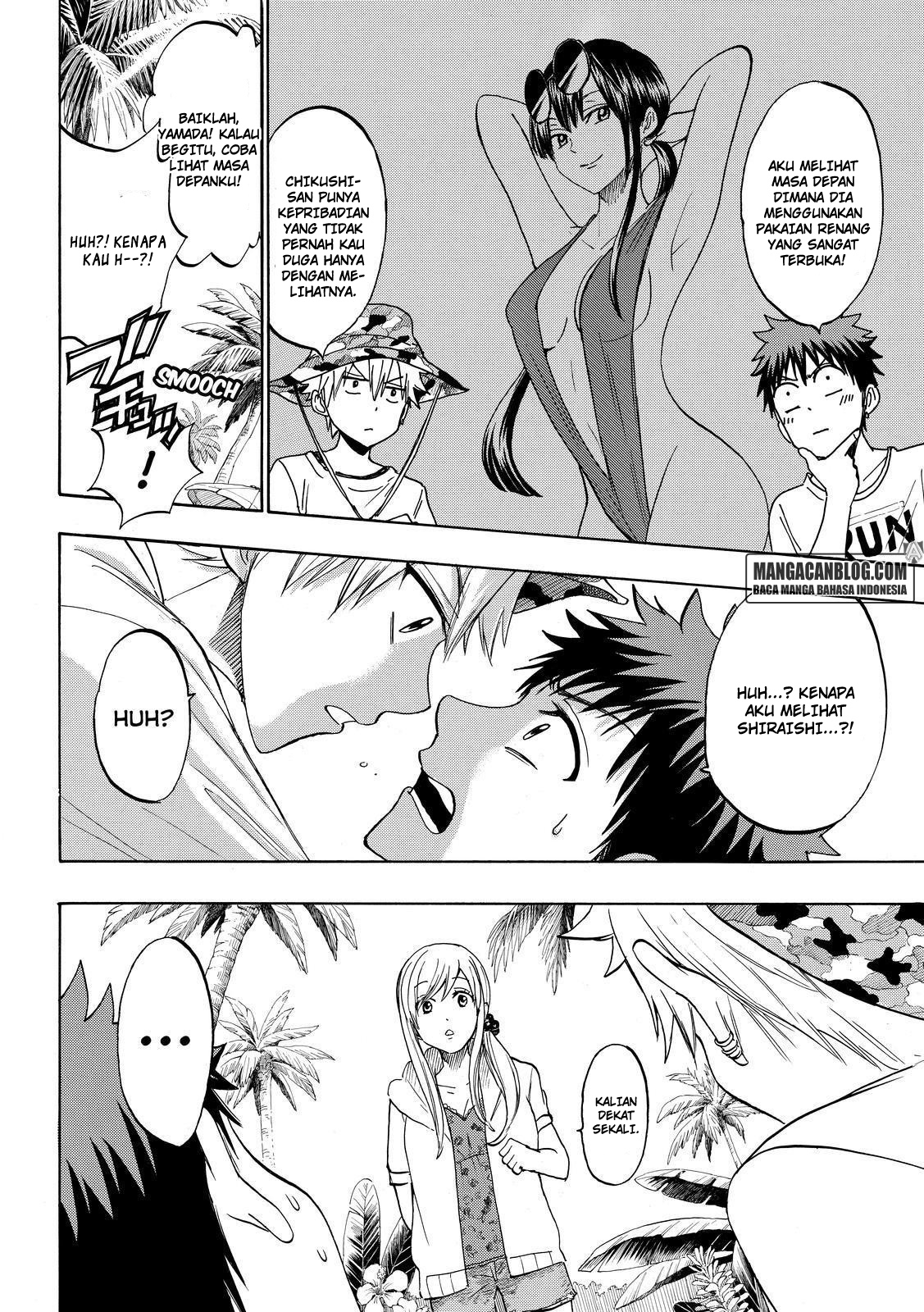 Yamada-kun to 7-nin no Majo Chapter 201 - halaman 10