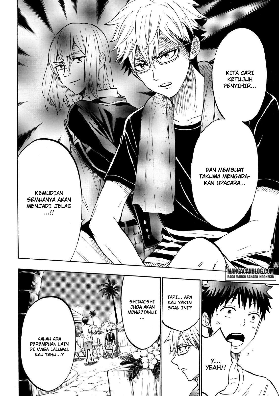 Yamada-kun to 7-nin no Majo Chapter 203 - halaman 10