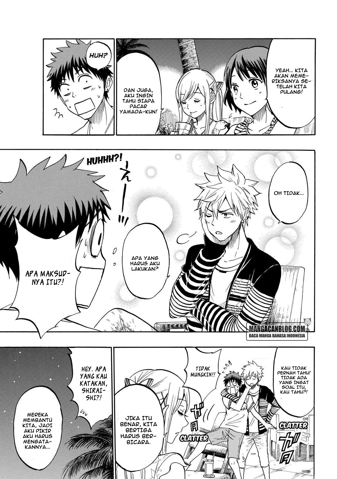Yamada-kun to 7-nin no Majo Chapter 204 - halaman 17