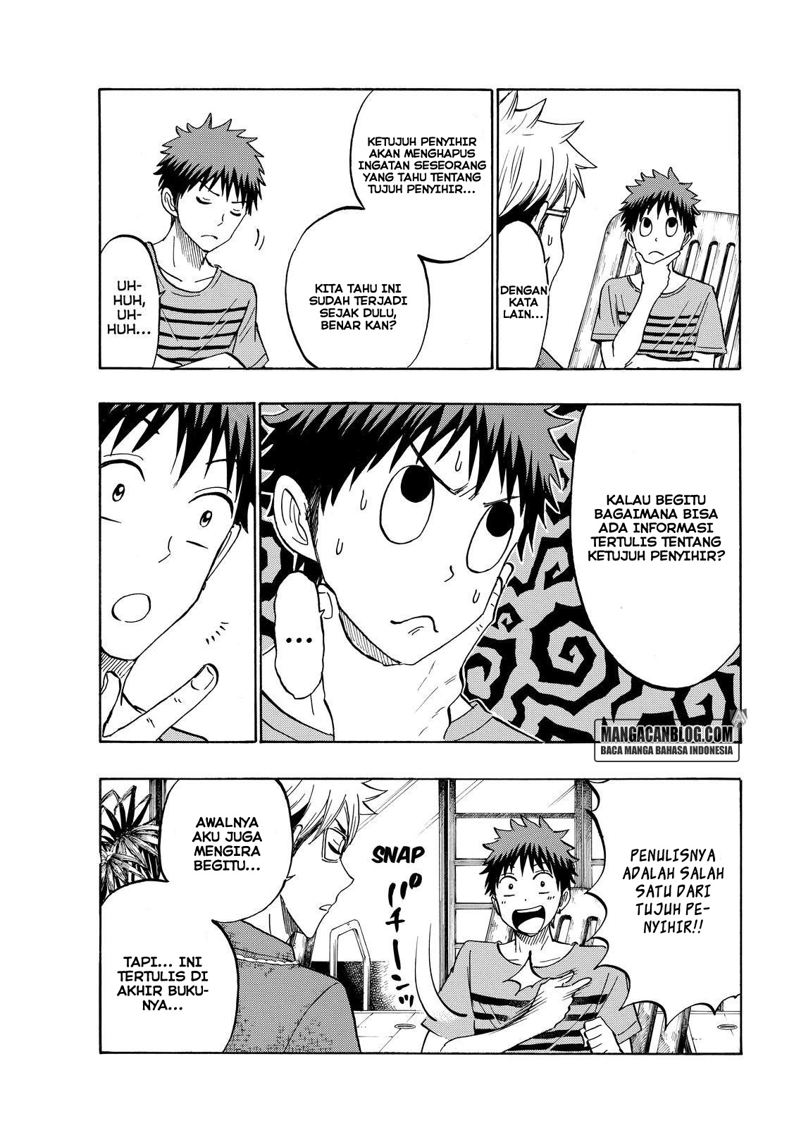 Yamada-kun to 7-nin no Majo Chapter 205 - halaman 5