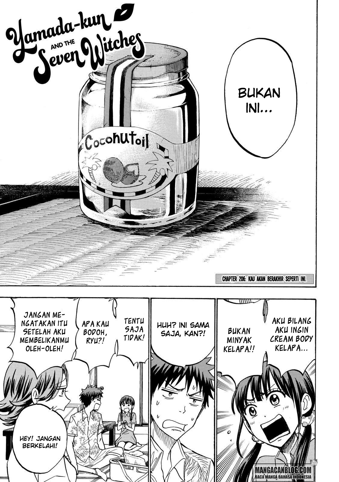 Yamada-kun to 7-nin no Majo Chapter 206 - halaman 1