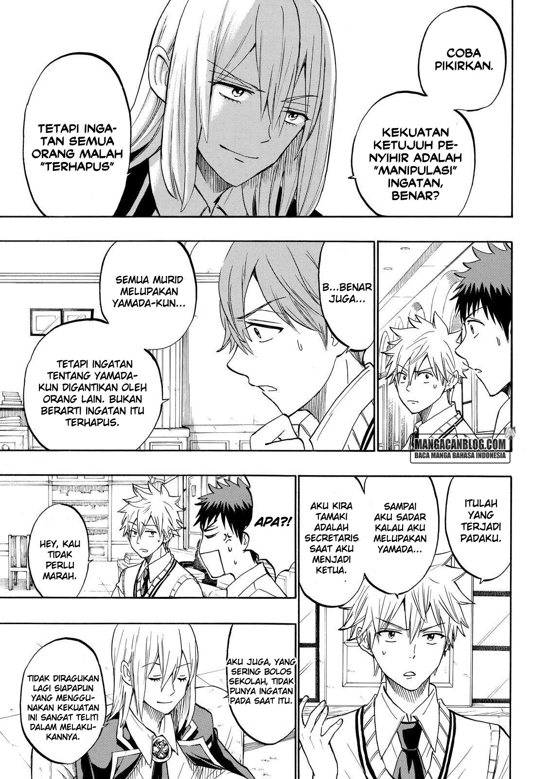 Yamada-kun to 7-nin no Majo Chapter 206 - halaman 9