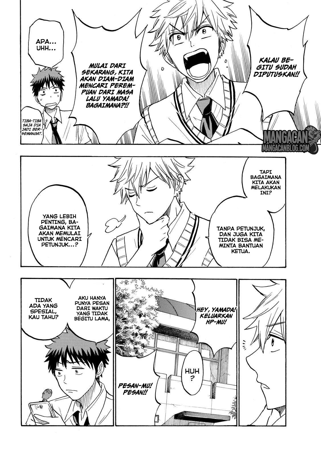 Yamada-kun to 7-nin no Majo Chapter 207 - halaman 14