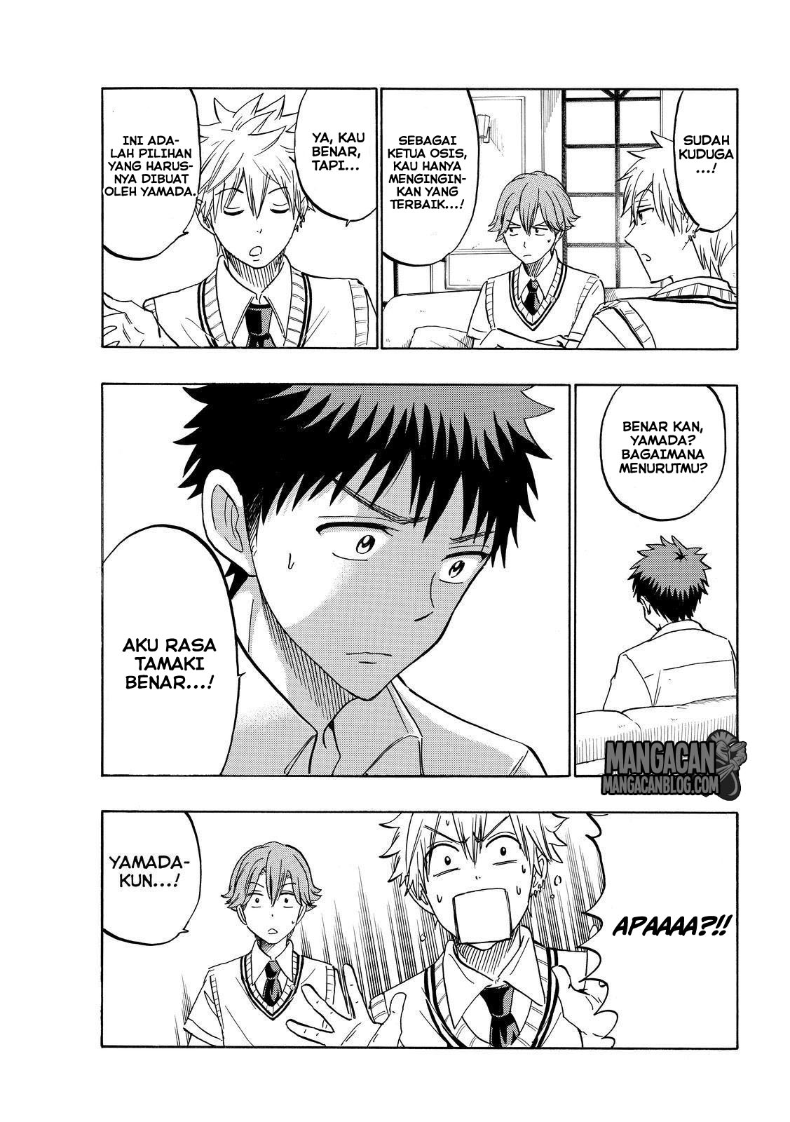 Yamada-kun to 7-nin no Majo Chapter 207 - halaman 9