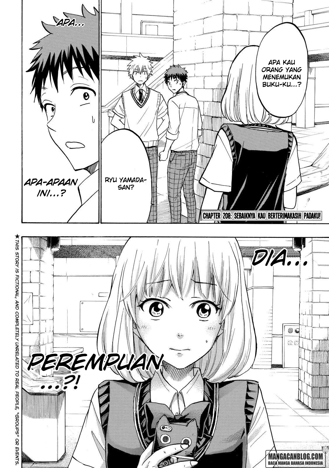 Yamada-kun to 7-nin no Majo Chapter 208 - halaman 2