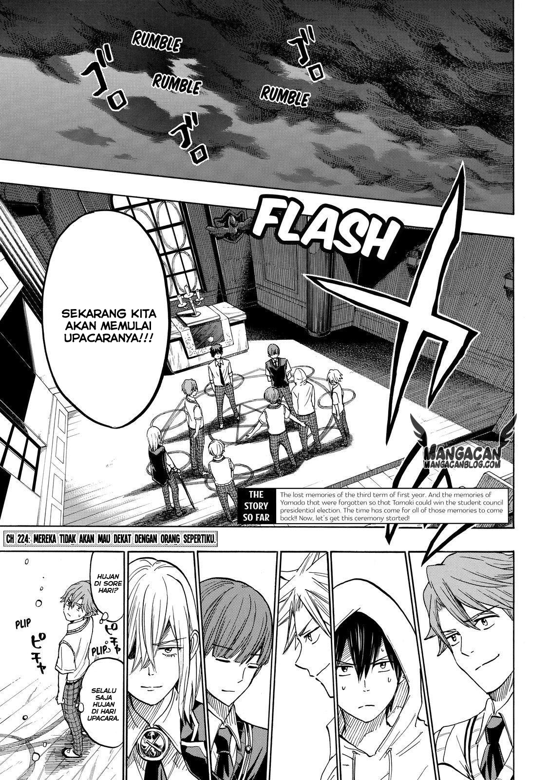 Yamada-kun to 7-nin no Majo Chapter 224 - halaman 2
