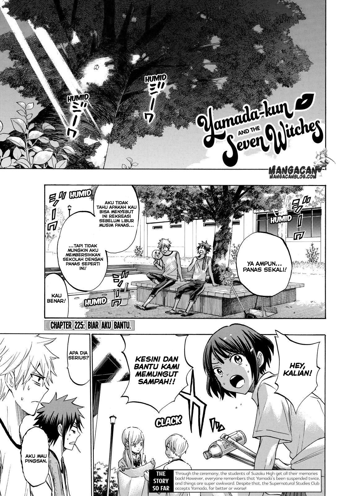 Yamada-kun to 7-nin no Majo Chapter 225 - halaman 1