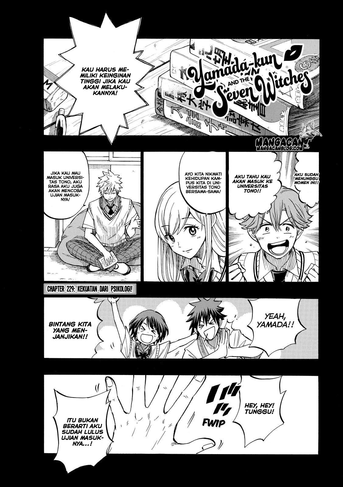 Yamada-kun to 7-nin no Majo Chapter 229 - halaman 1