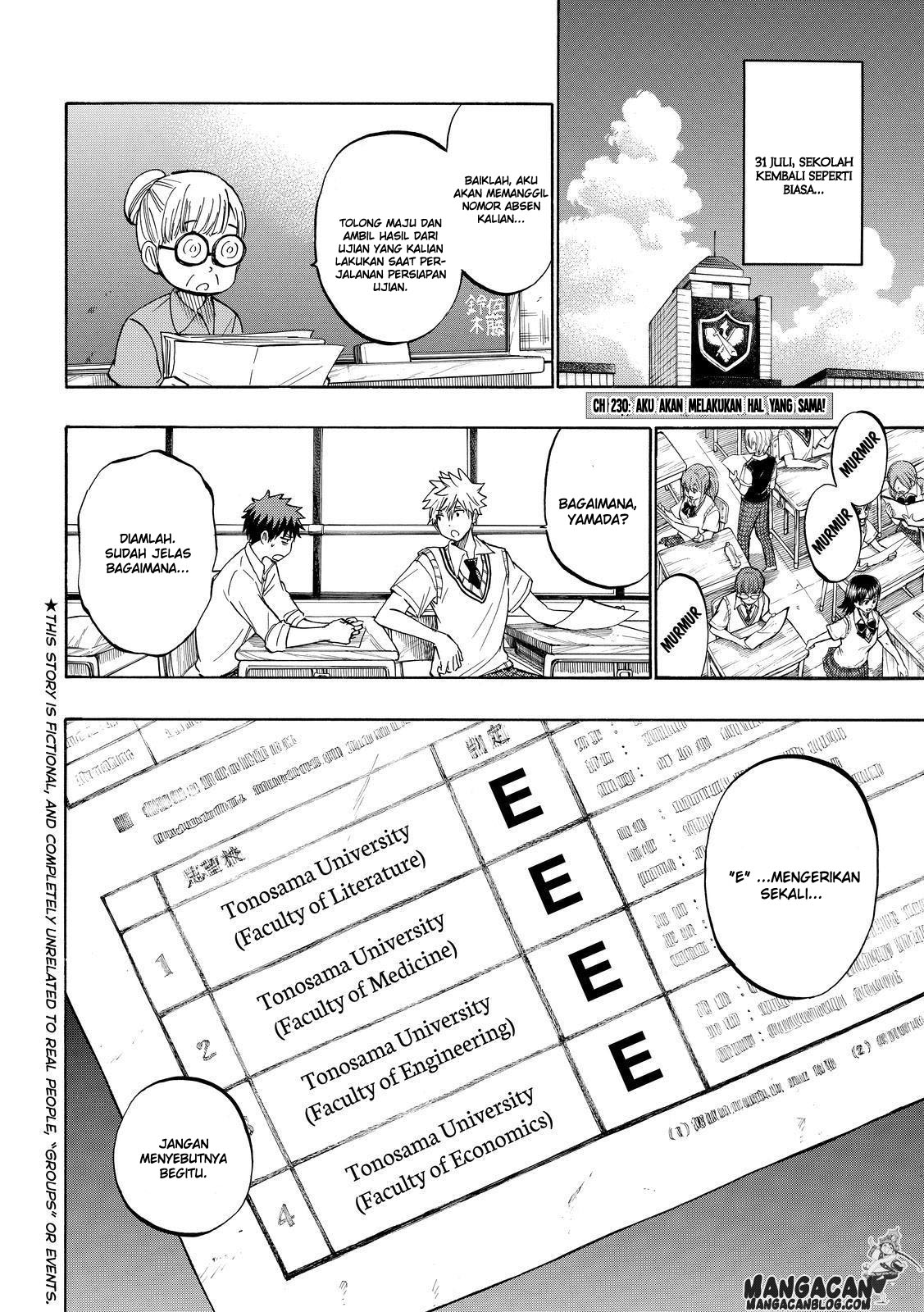 Yamada-kun to 7-nin no Majo Chapter 230 - halaman 2