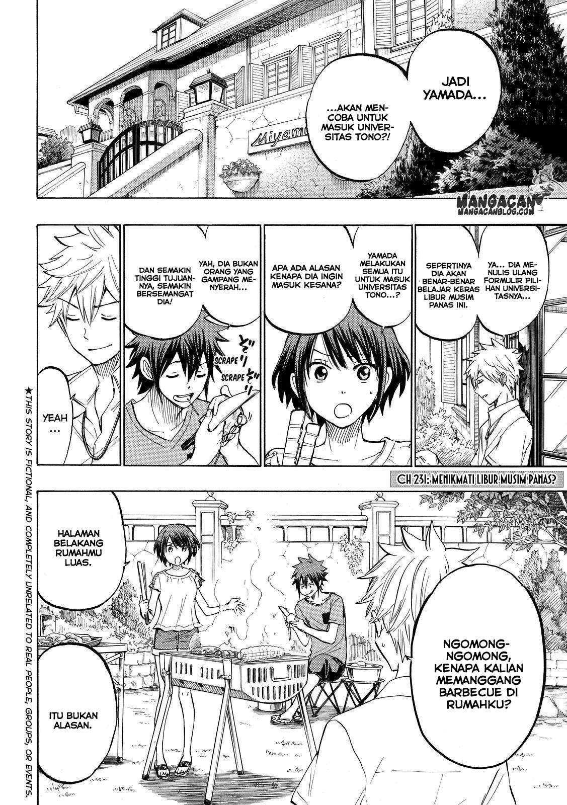 Yamada-kun to 7-nin no Majo Chapter 231 - halaman 2