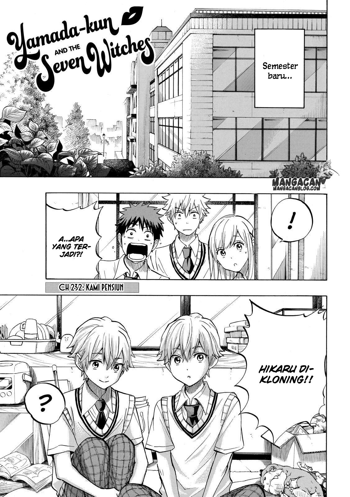 Yamada-kun to 7-nin no Majo Chapter 232 - halaman 1