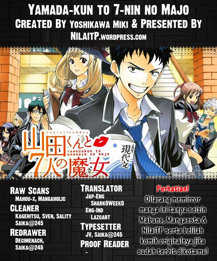 Yamada-kun to 7-nin no Majo Chapter 68 - halaman 1