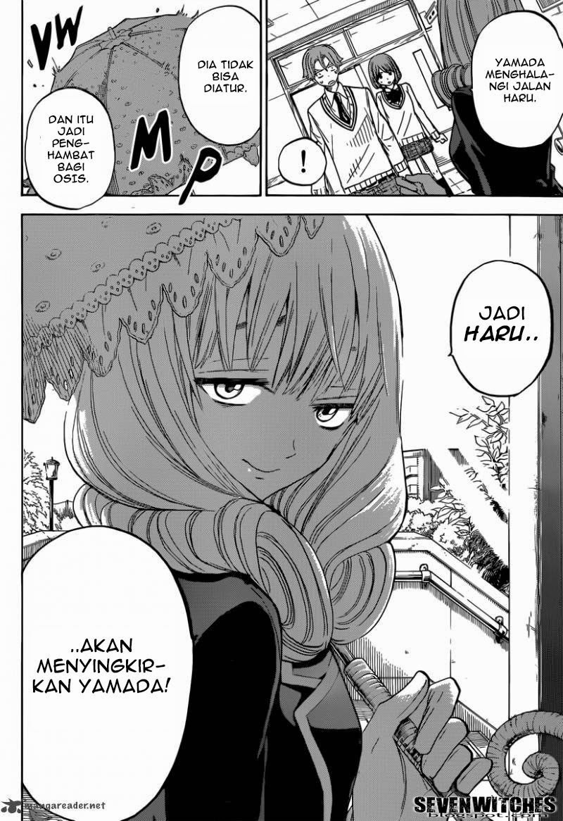 Yamada-kun to 7-nin no Majo Chapter 80 - halaman 11