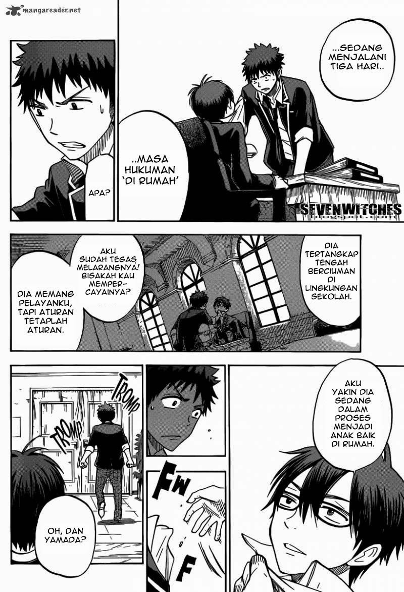 Yamada-kun to 7-nin no Majo Chapter 81 - halaman 9
