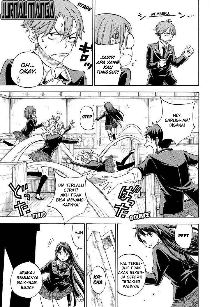 Yamada-kun to 7-nin no Majo Chapter 87 - halaman 10