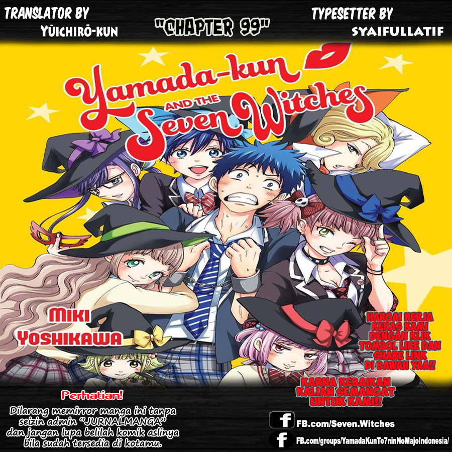 Yamada-kun to 7-nin no Majo Chapter 99 - halaman 1