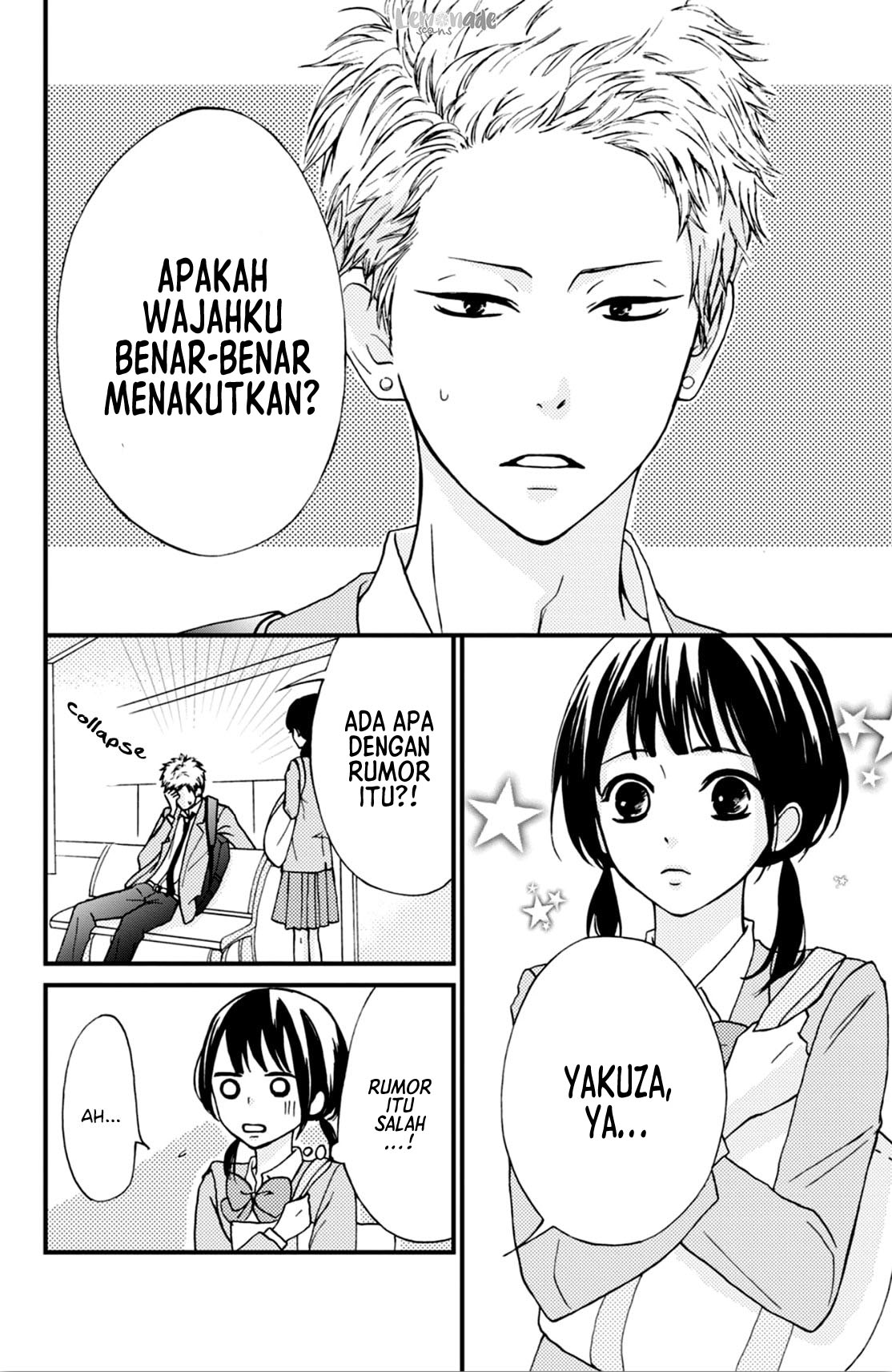 Yamaguchi-kun wa Warukunai Chapter 1 - halaman 15