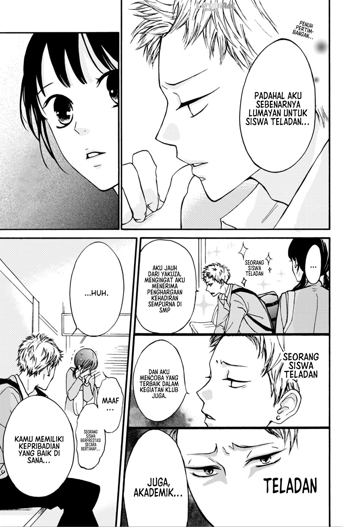Yamaguchi-kun wa Warukunai Chapter 1 - halaman 16