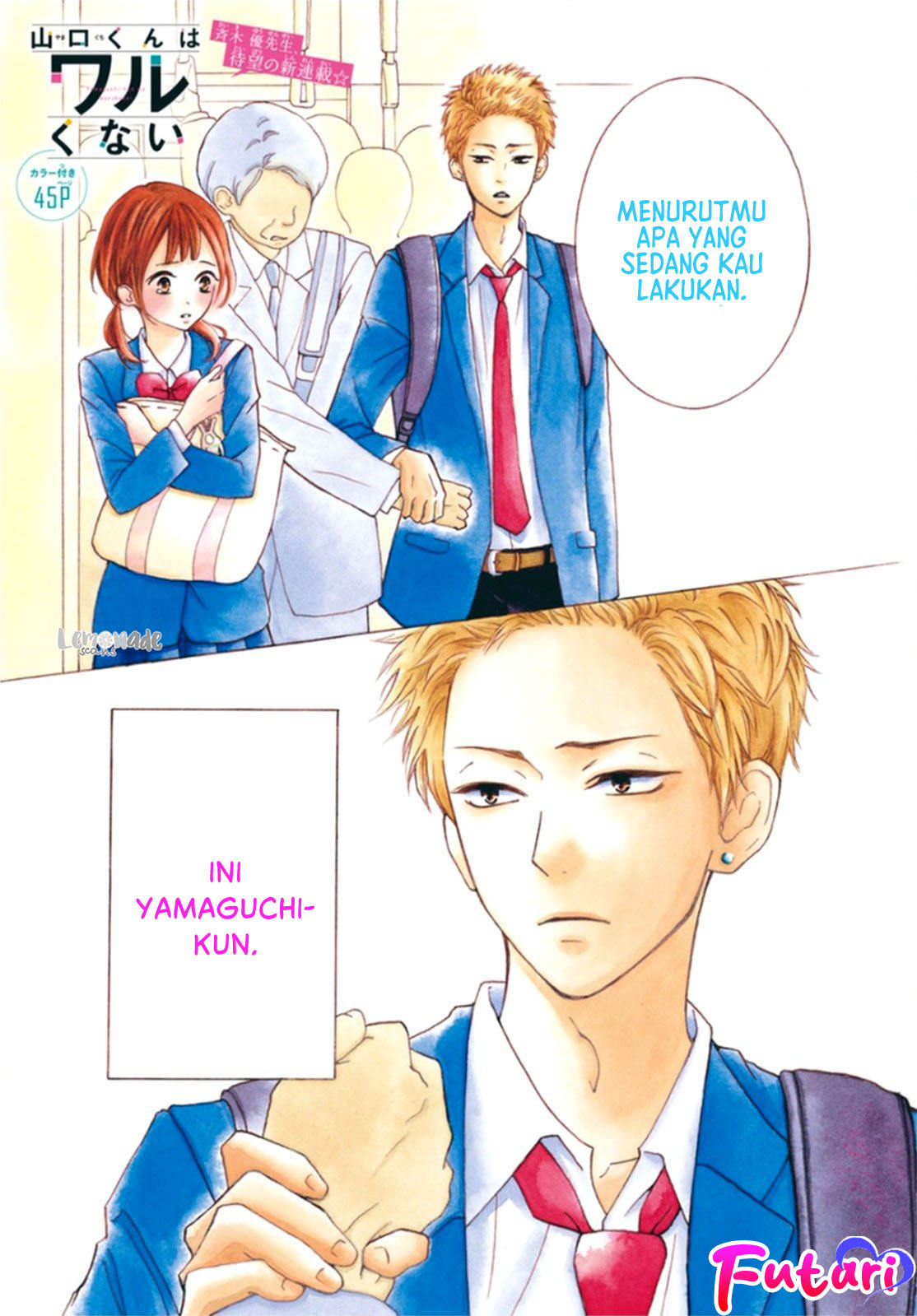 Yamaguchi-kun wa Warukunai Chapter 1 - halaman 2