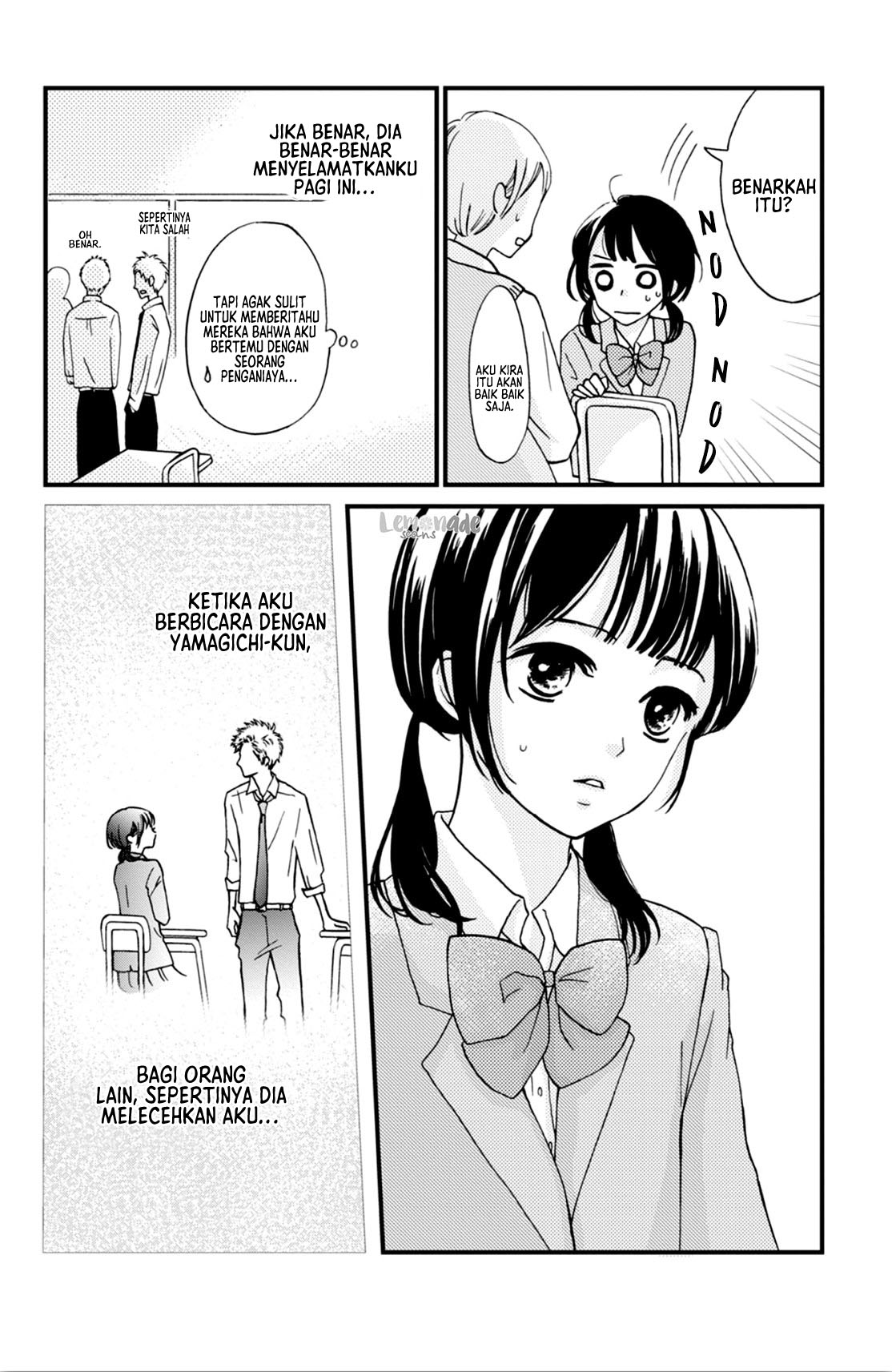 Yamaguchi-kun wa Warukunai Chapter 1 - halaman 27