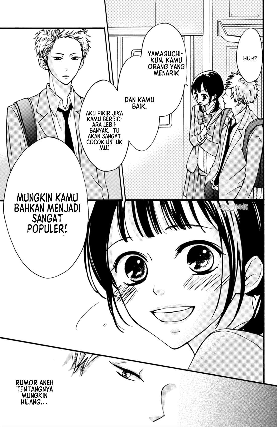 Yamaguchi-kun wa Warukunai Chapter 1 - halaman 34