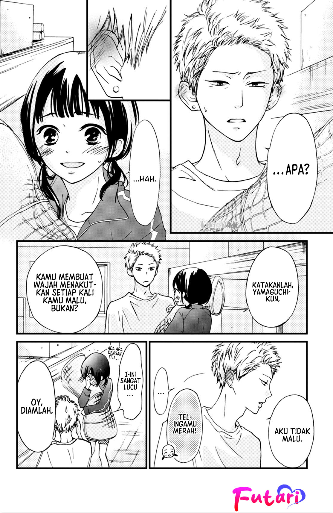 Yamaguchi-kun wa Warukunai Chapter 2 - halaman 19