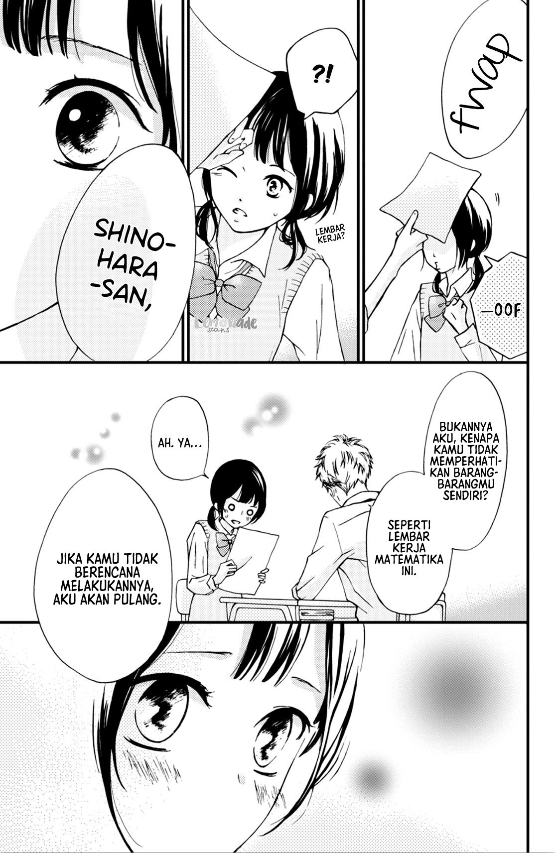 Yamaguchi-kun wa Warukunai Chapter 2 - halaman 36