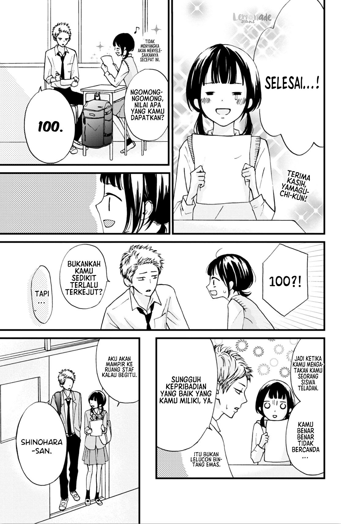 Yamaguchi-kun wa Warukunai Chapter 2 - halaman 38