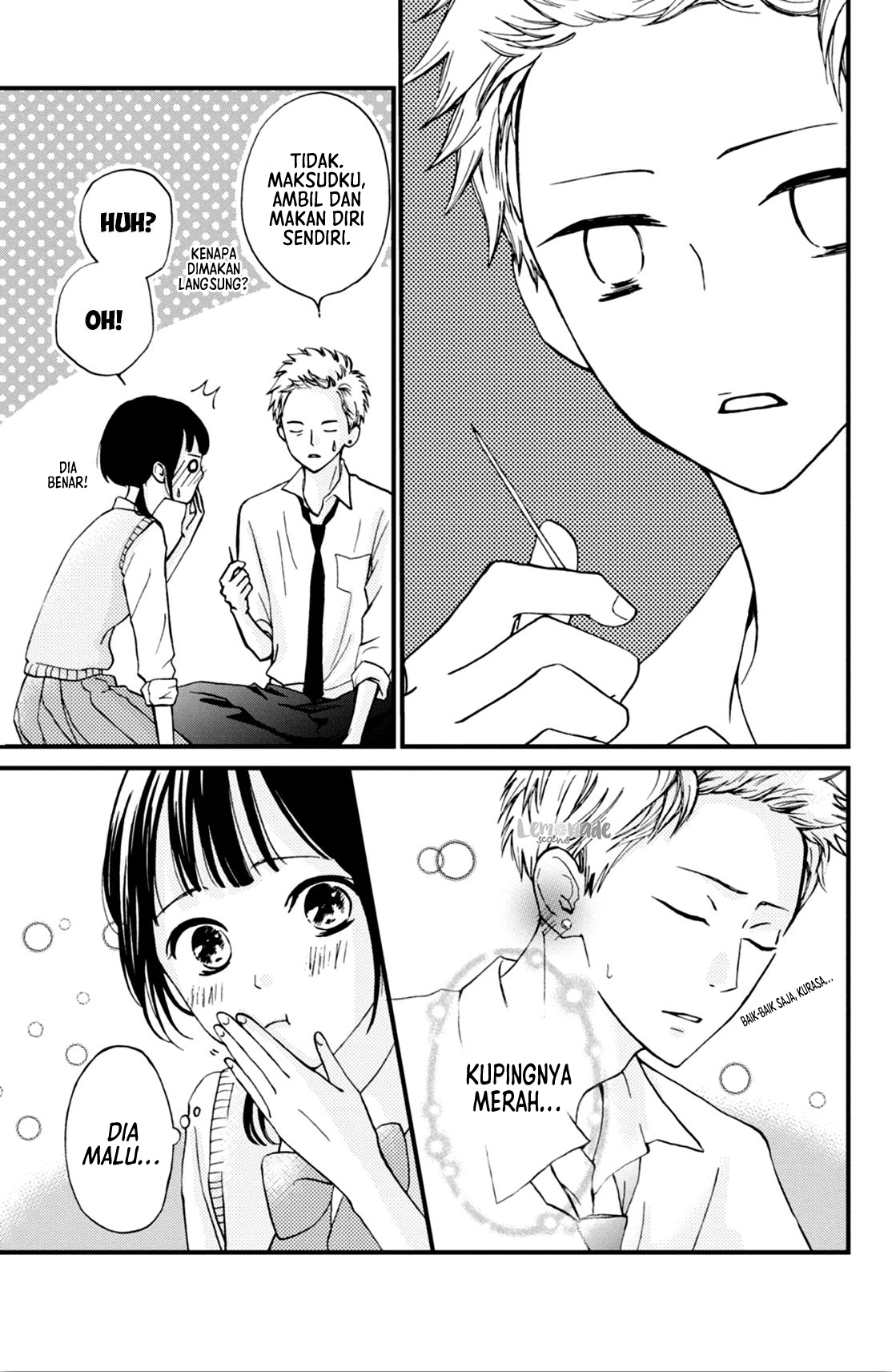 Yamaguchi-kun wa Warukunai Chapter 3 - halaman 16
