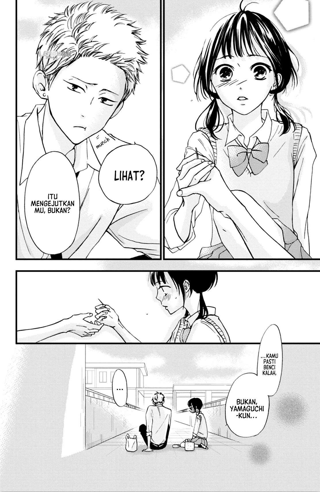 Yamaguchi-kun wa Warukunai Chapter 3 - halaman 19