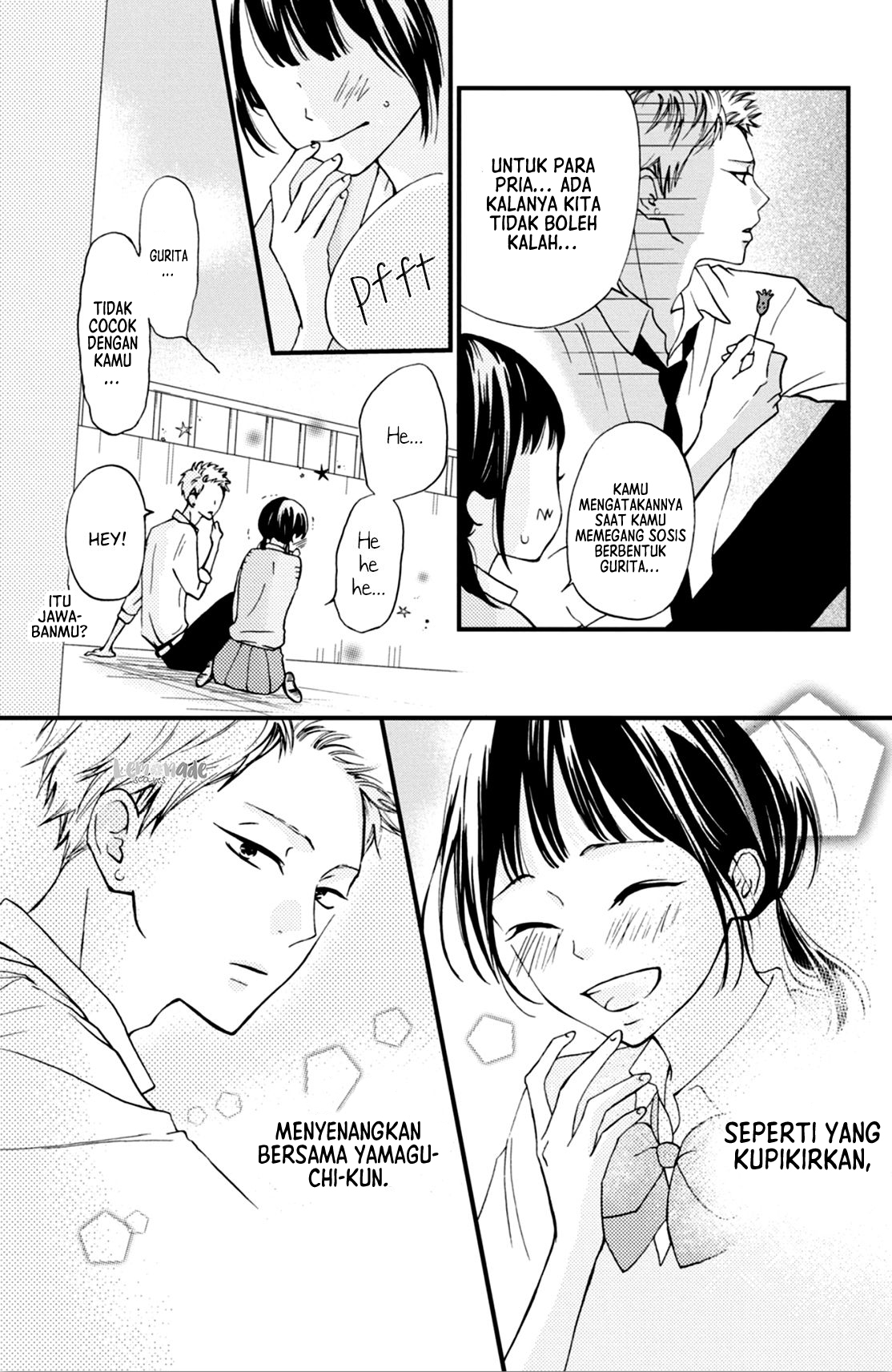 Yamaguchi-kun wa Warukunai Chapter 3 - halaman 20