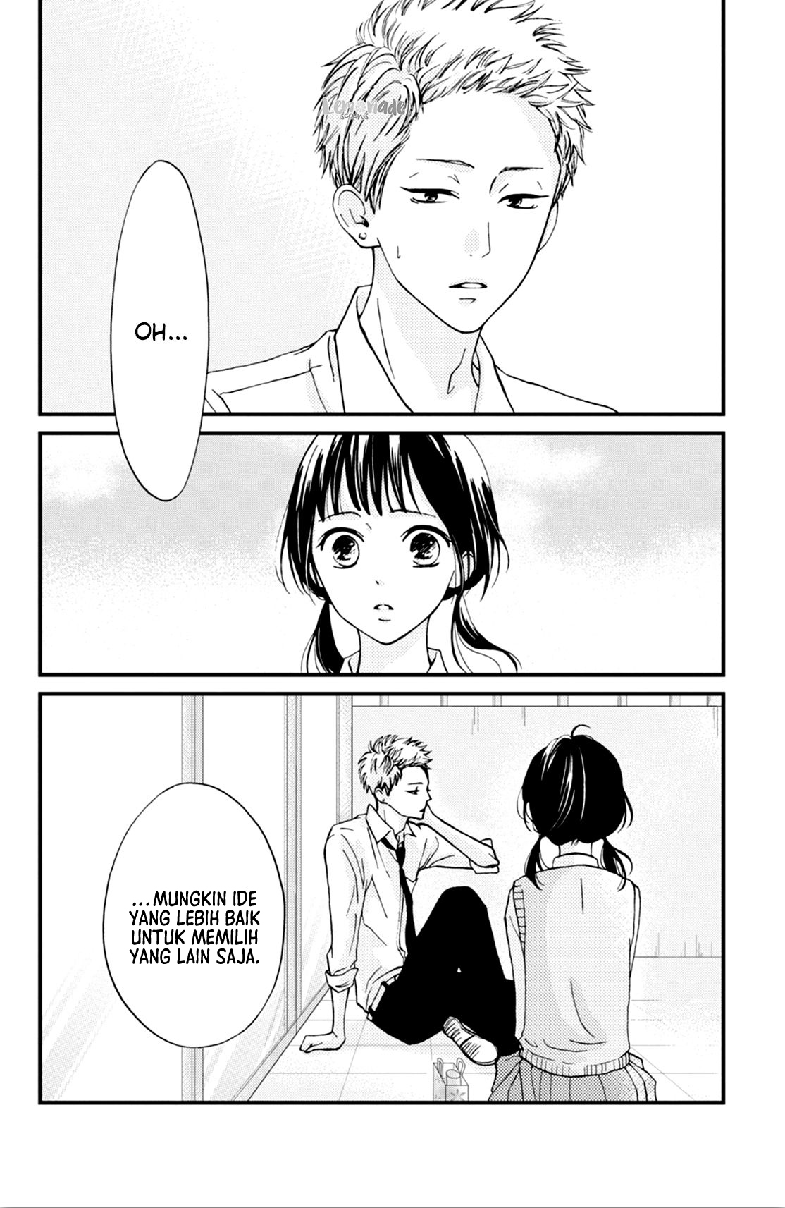Yamaguchi-kun wa Warukunai Chapter 3 - halaman 23