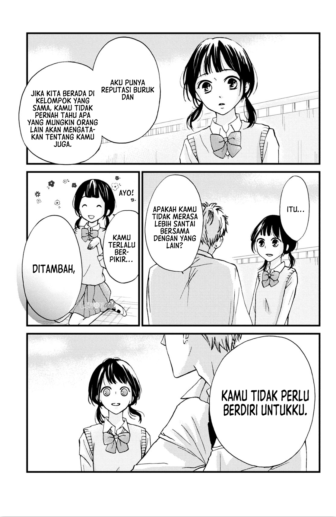 Yamaguchi-kun wa Warukunai Chapter 3 - halaman 24