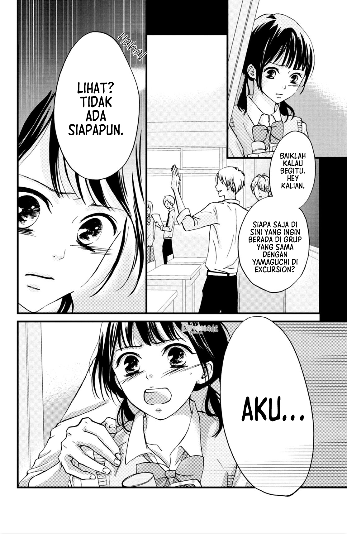 Yamaguchi-kun wa Warukunai Chapter 3 - halaman 33