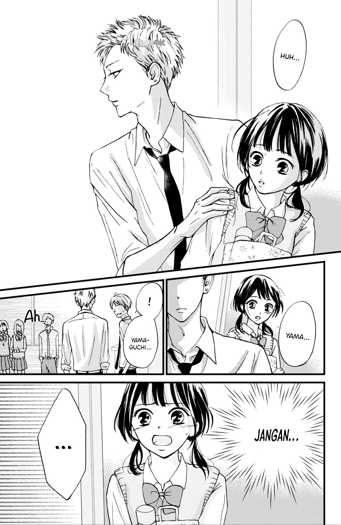 Yamaguchi-kun wa Warukunai Chapter 3 - halaman 34