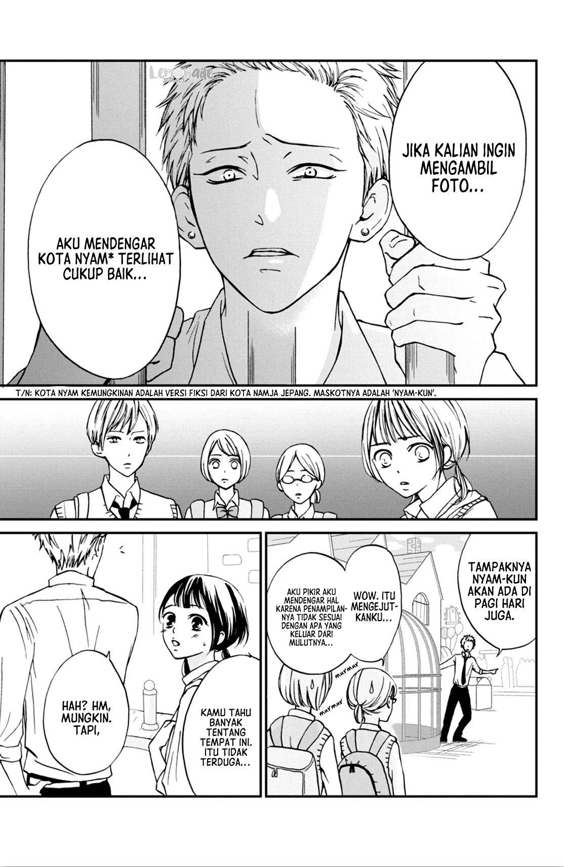 Yamaguchi-kun wa Warukunai Chapter 4 - halaman 10