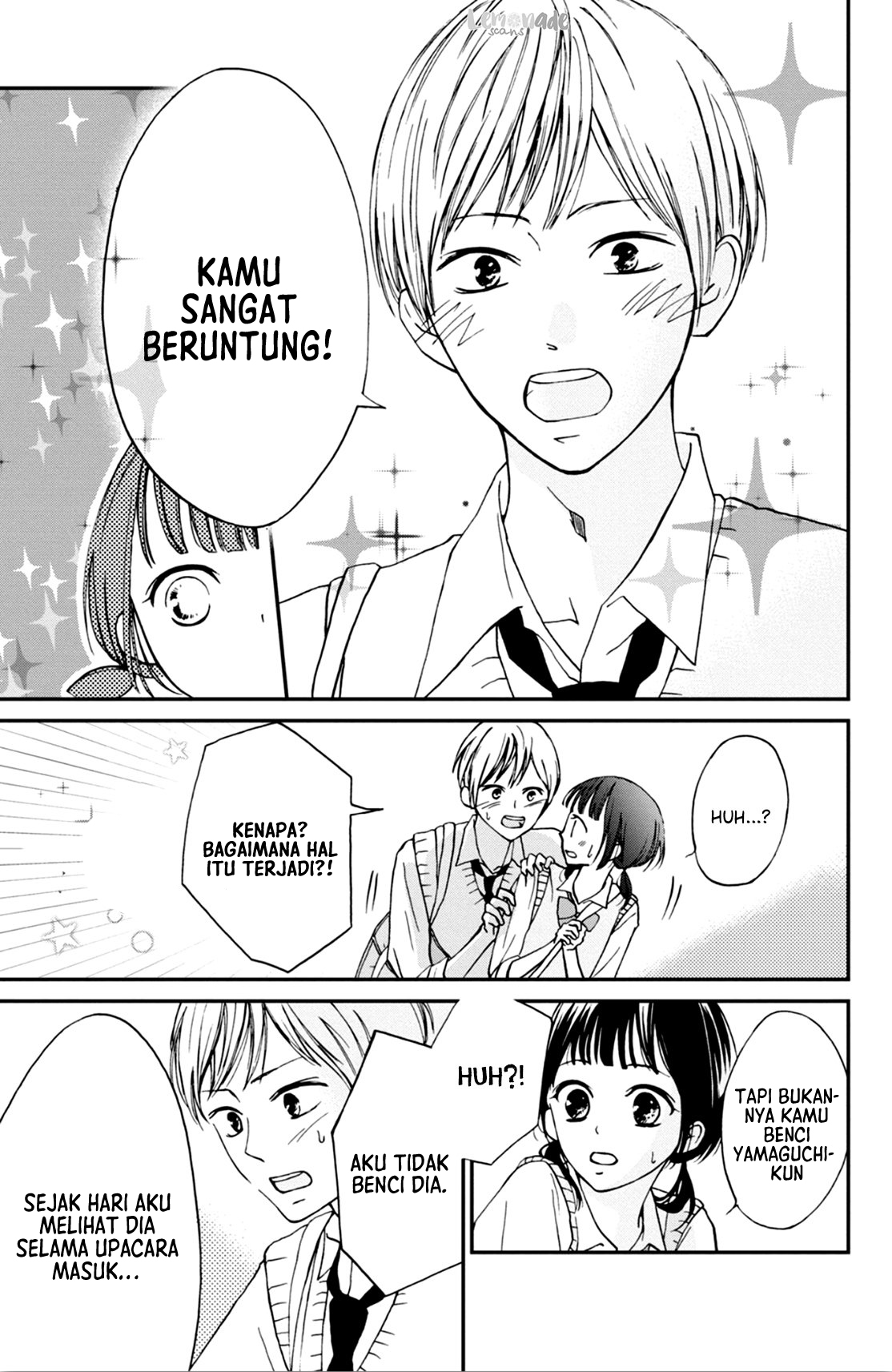 Yamaguchi-kun wa Warukunai Chapter 4 - halaman 16