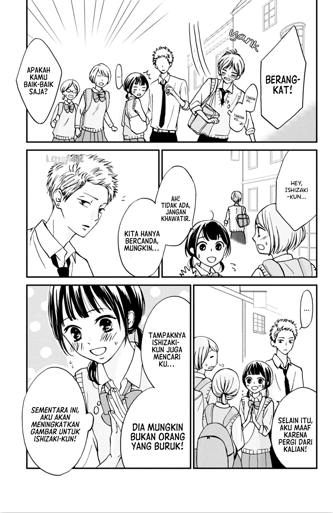 Yamaguchi-kun wa Warukunai Chapter 4 - halaman 22