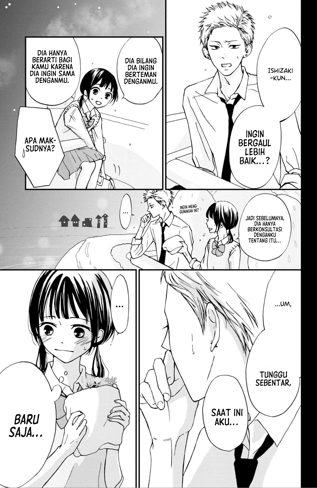 Yamaguchi-kun wa Warukunai Chapter 4 - halaman 30