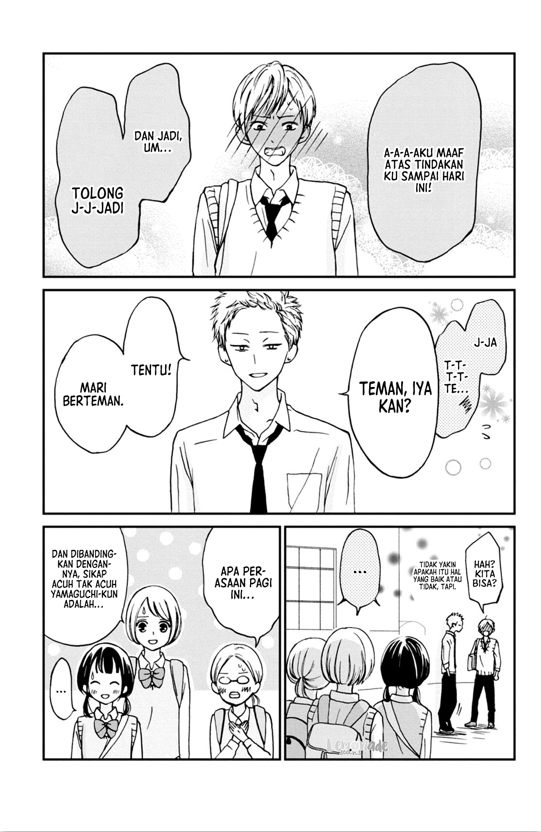 Yamaguchi-kun wa Warukunai Chapter 4 - halaman 34
