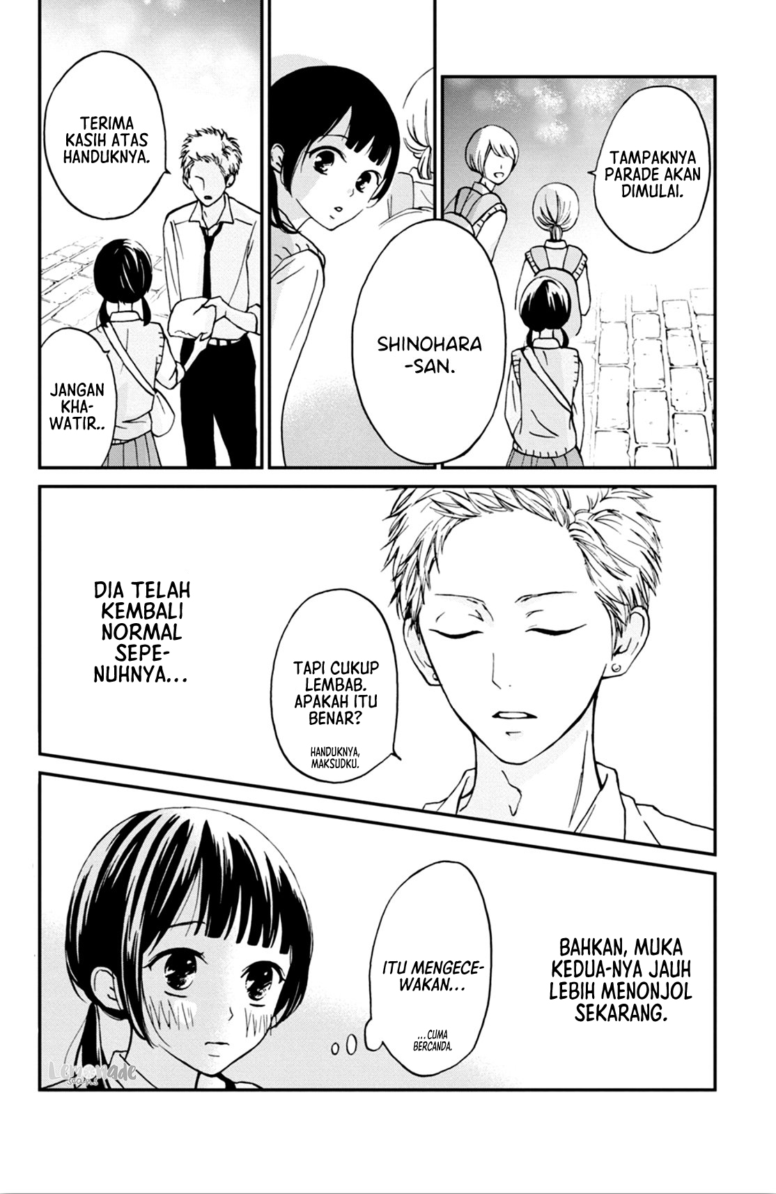 Yamaguchi-kun wa Warukunai Chapter 4 - halaman 35