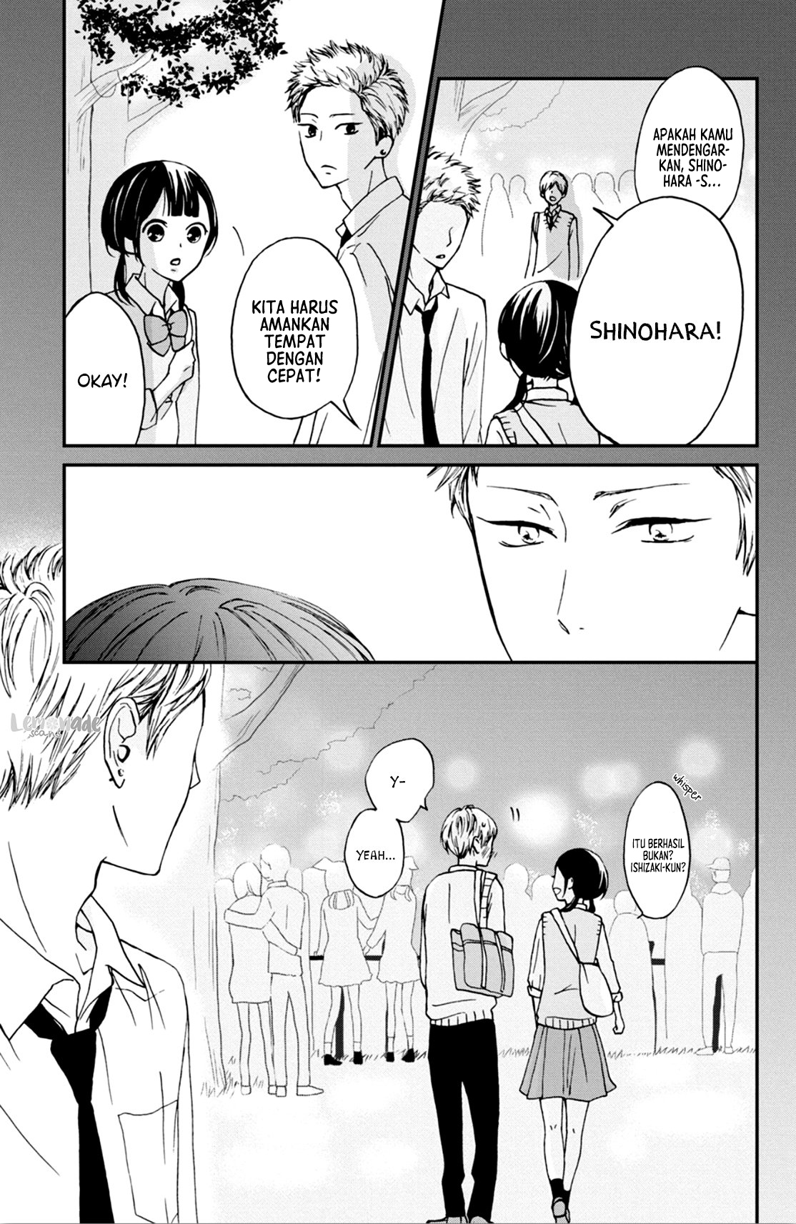 Yamaguchi-kun wa Warukunai Chapter 4 - halaman 36