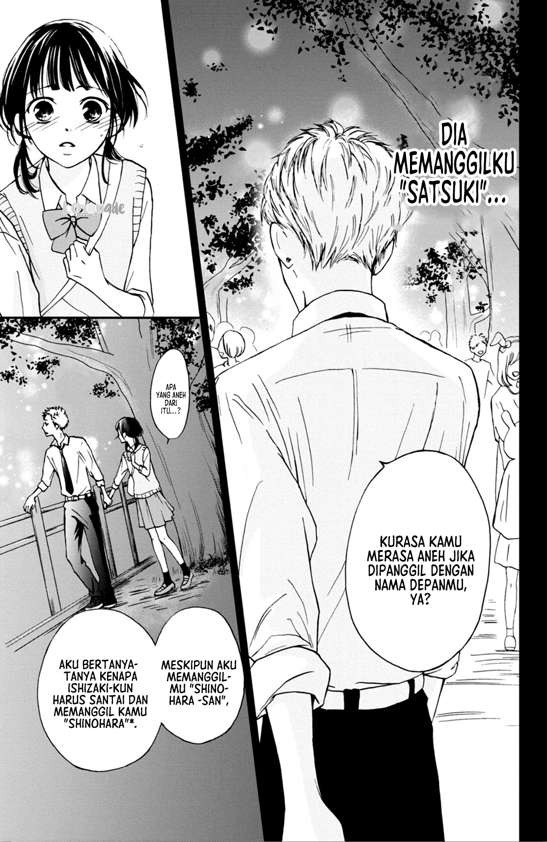Yamaguchi-kun wa Warukunai Chapter 4 - halaman 38