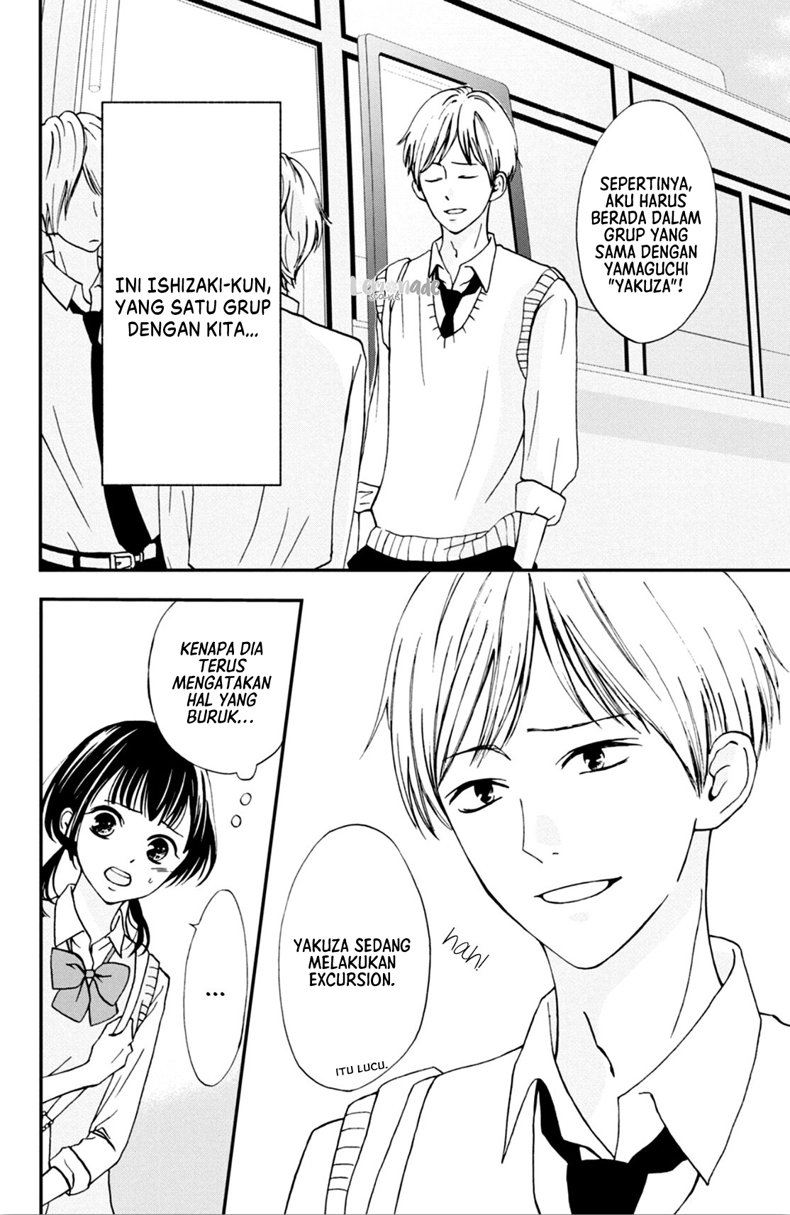 Yamaguchi-kun wa Warukunai Chapter 4 - halaman 5