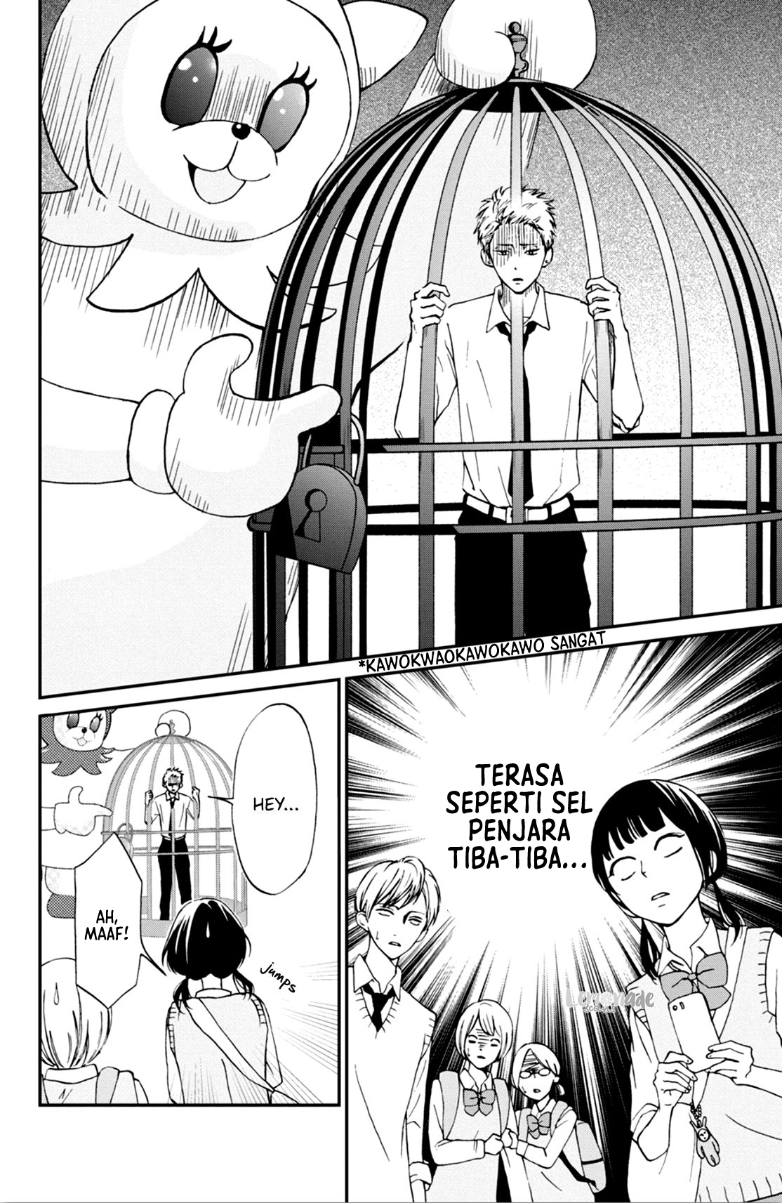 Yamaguchi-kun wa Warukunai Chapter 4 - halaman 9